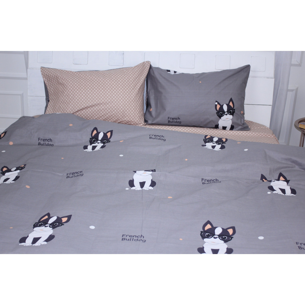 Постільна білизна MirSon Бязь Premium 17-0404 Pekingese Євро (2200002874847) - зображення 2