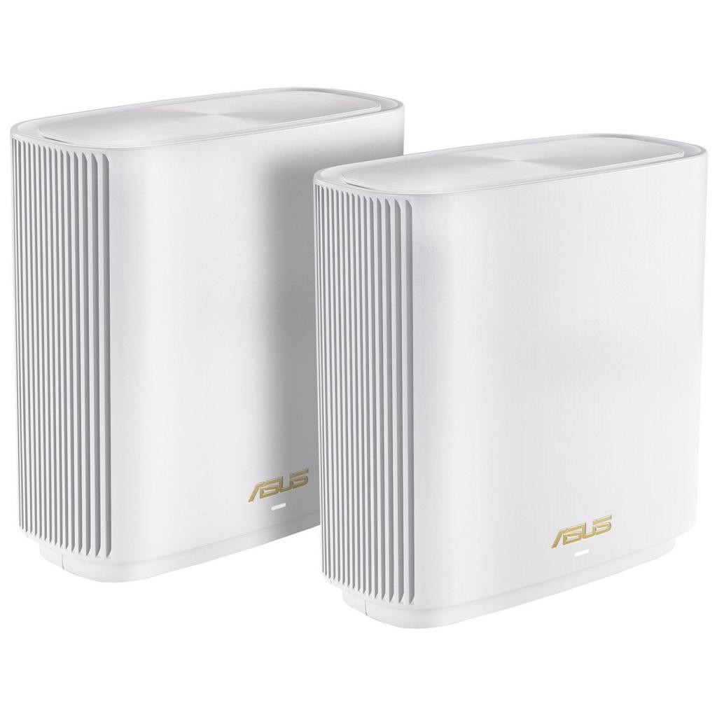 Точка доступу Wi-Fi ASUS XT8-2PK-WHITE - зображення 2