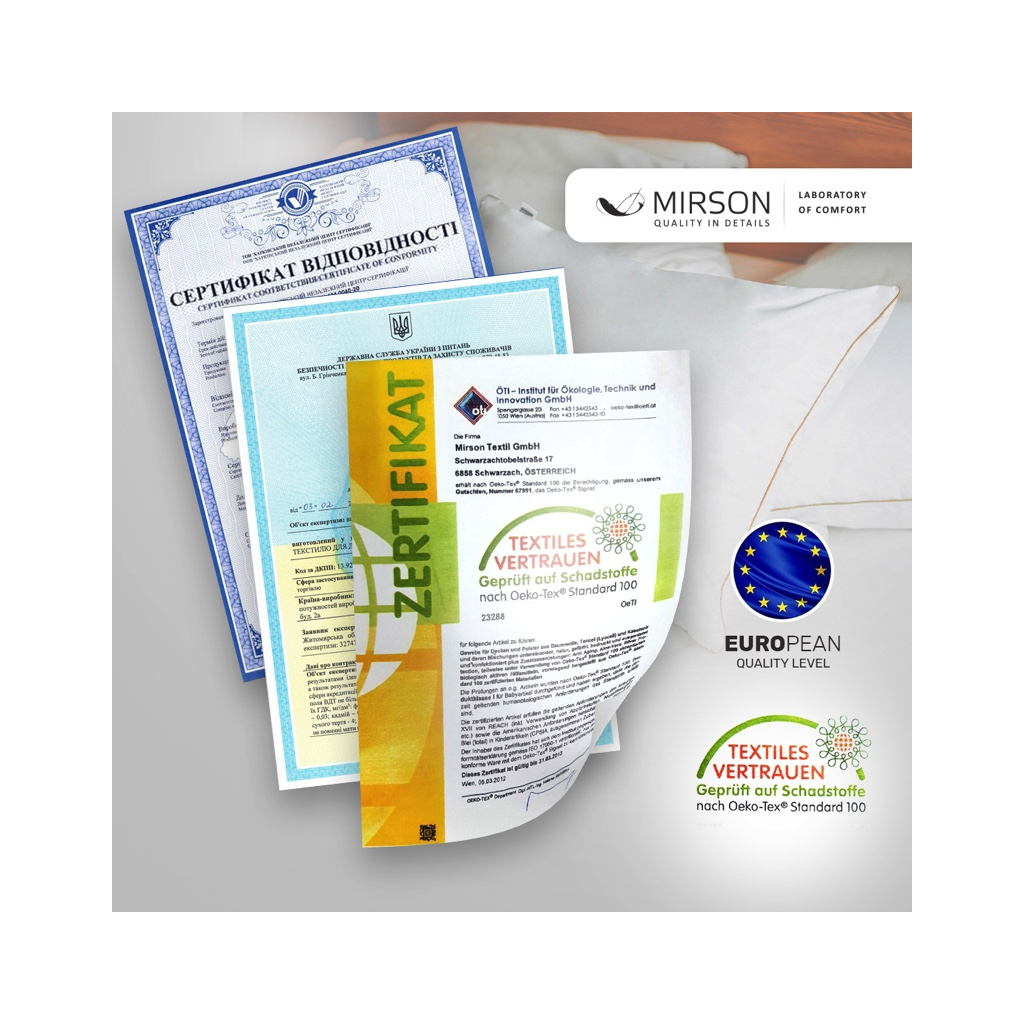 Постільна білизна MirSon Сатин 22-1327 Important Полуторна (2200005147658) - зображення 10