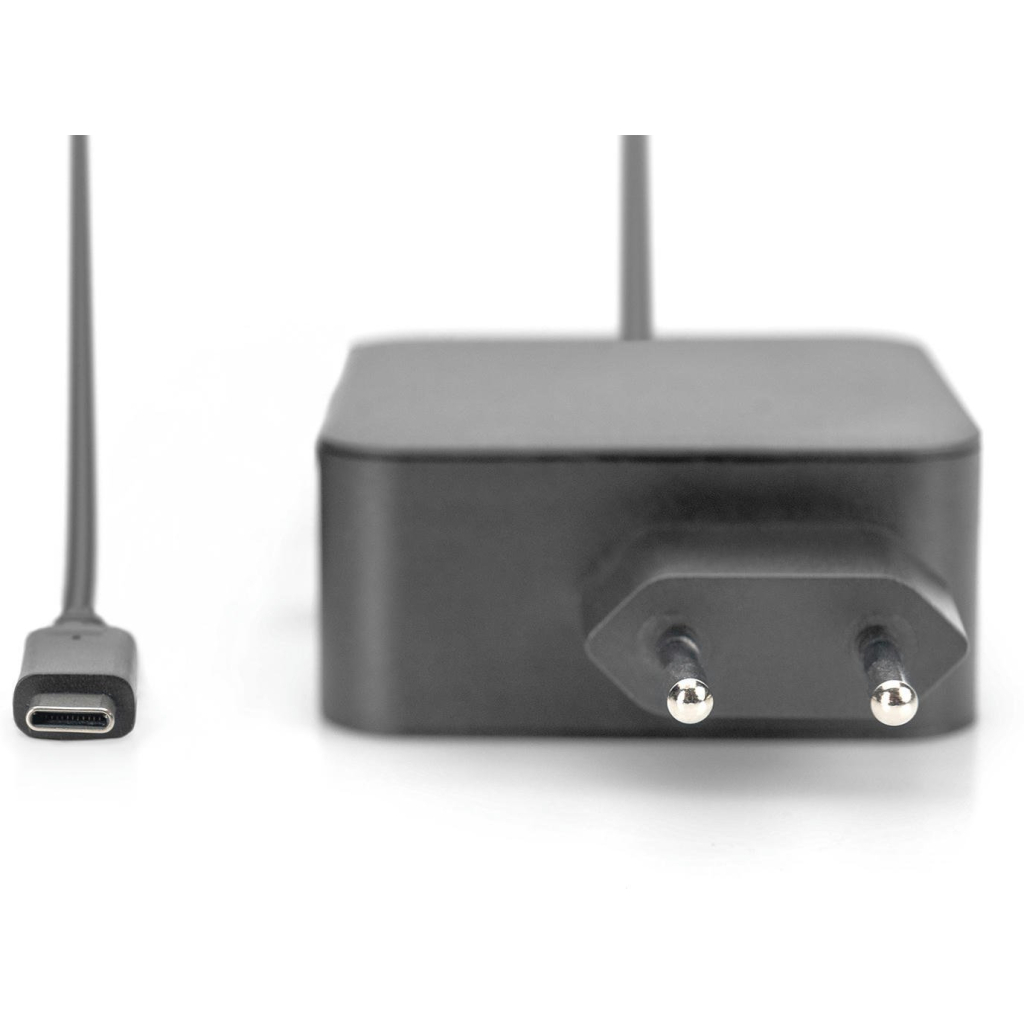 Блок живлення до ноутбуку Digitus 65W USB-C (DA-10071) - зображення 2