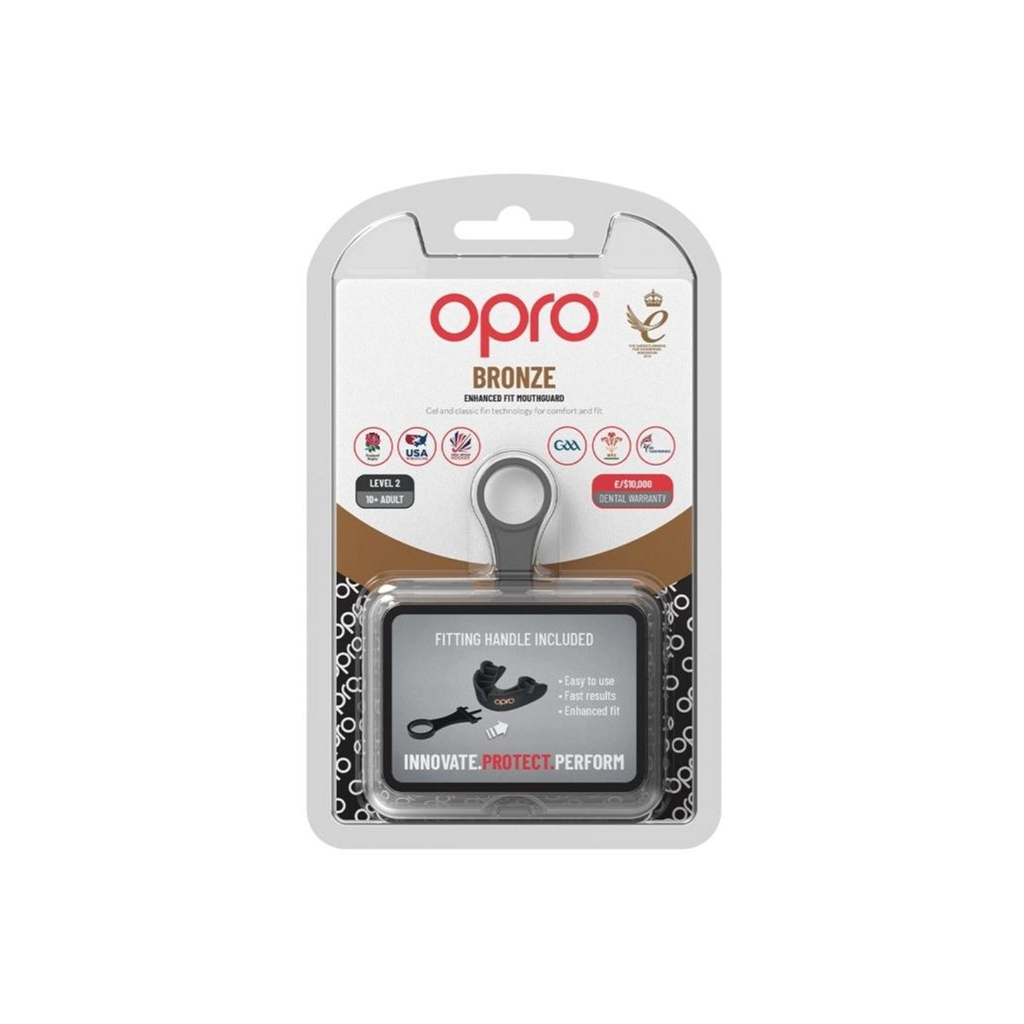 Капа Opro Bronze доросла (вік 11+) Red (art.102500002) (Bronze_Red) - изображение 3