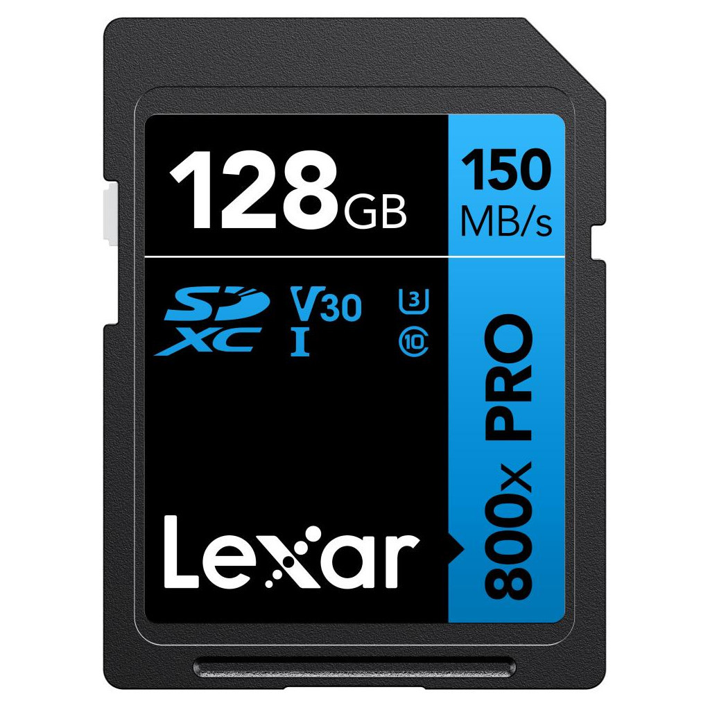 Карта пам'яті Lexar 128GB SDXC class 10 UHS-I (LSD0800P128G-BNNNG) - зображення 1