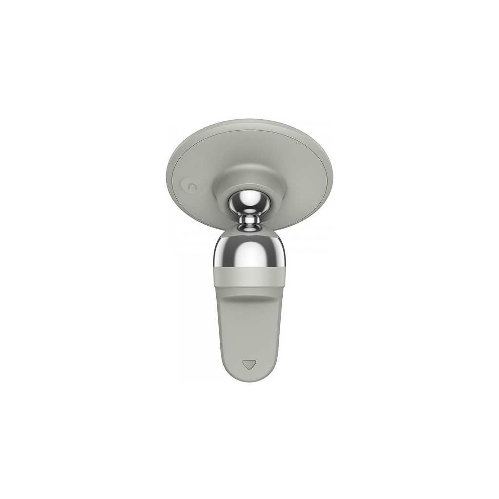 Універсальний автотримач Baseus Magnetic (на решітку) creamy-white (SUCC000102) - зображення 2