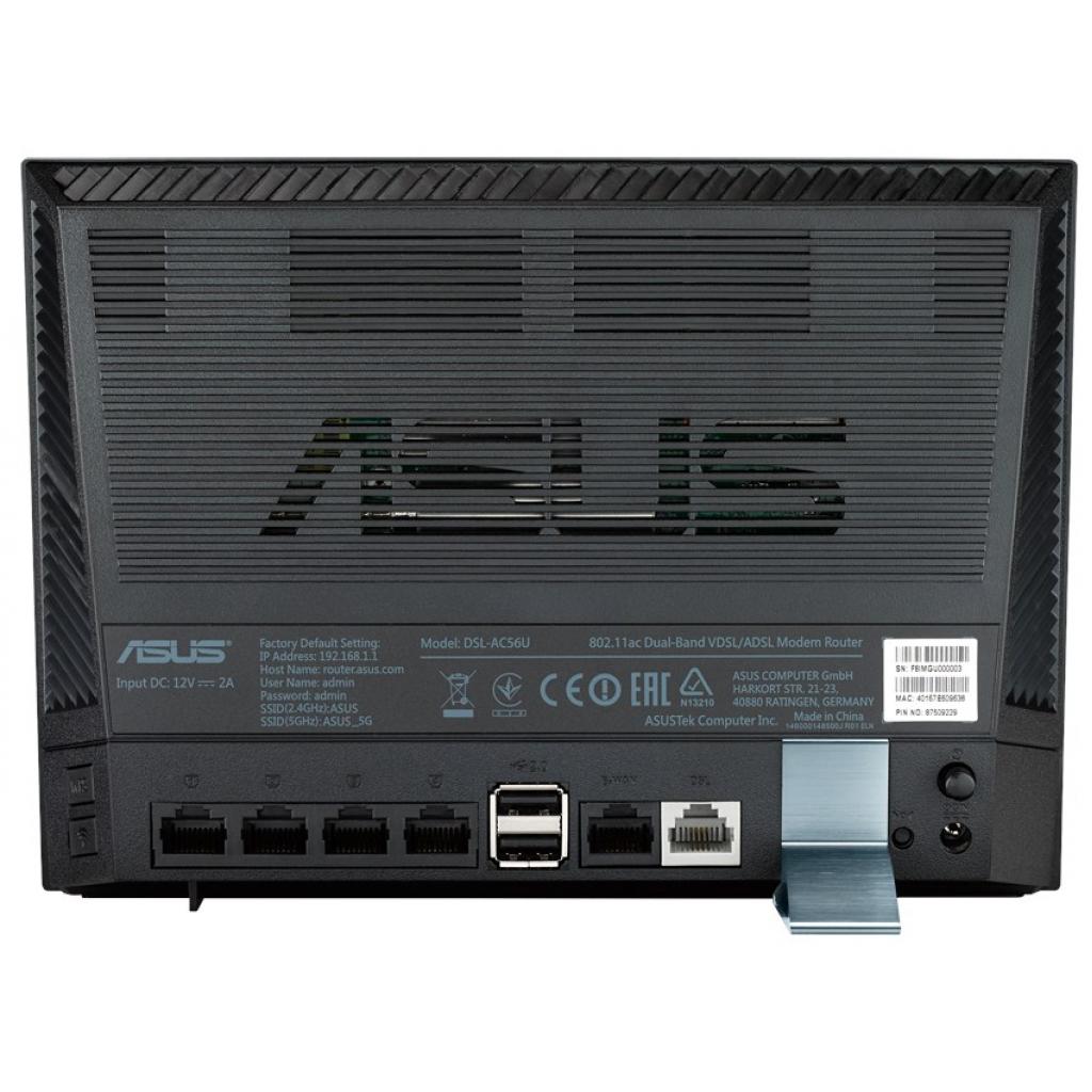 Маршрутизатор ASUS DSL-AC56U - зображення 3