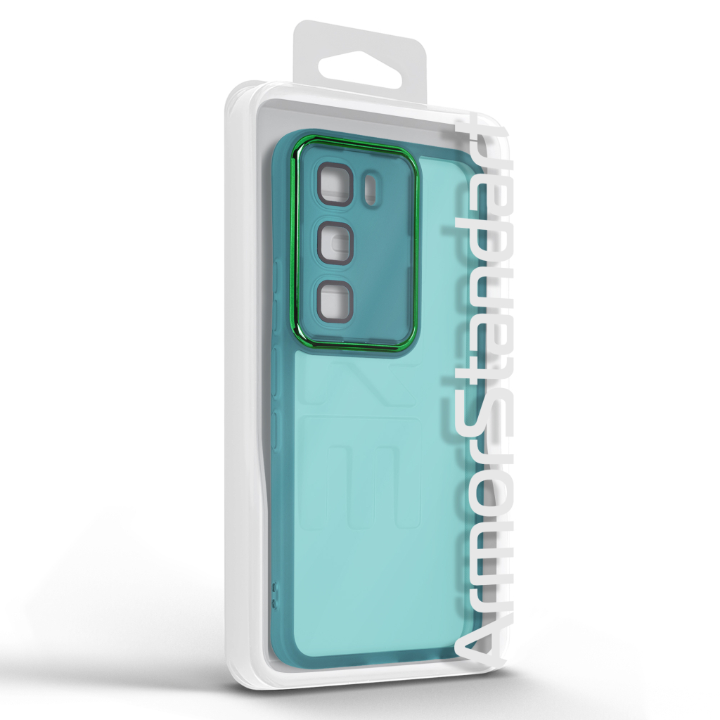 Чохол до мобільного телефона Armorstandart Shade Infinix Hot 60 Pro 4G Dark Green (ARM88686) - зображення 3