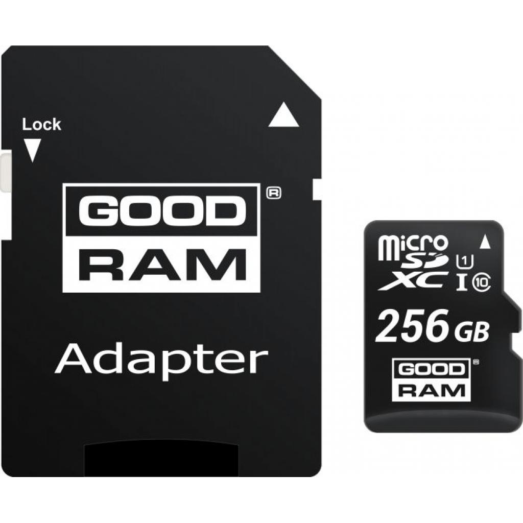 Карта пам'яті Goodram 256GB microSDXC class 10 UHS-I (M1AA-2560R12) - зображення 1