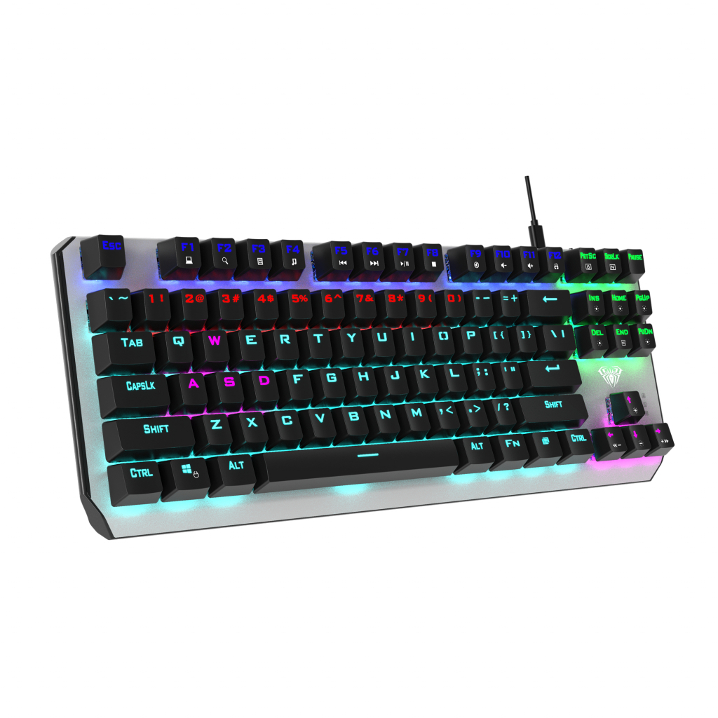 Клавіатура Aula Aegis Mechanical Keyboard EN/RU Blue switch (6948391240282) - зображення 2