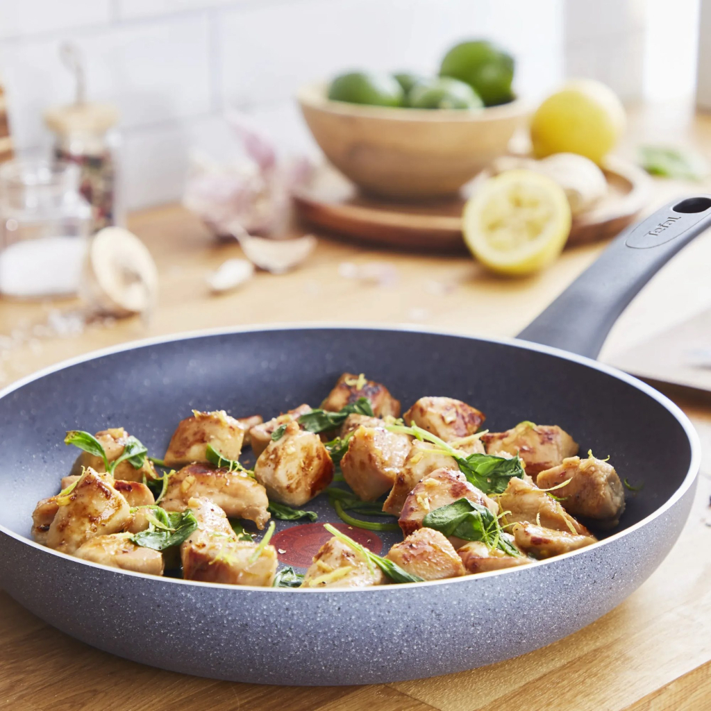 Сковорода Tefal Hard Stone 20 см, алюміній, бакеліт, сірий (D4560253) - зображення 7