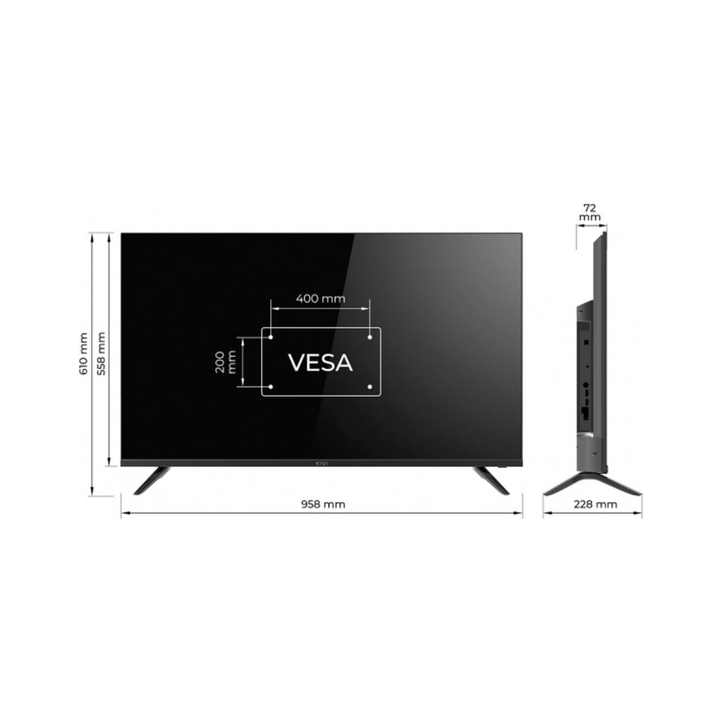 Телевізор Kivi 43F730QB - зображення 7