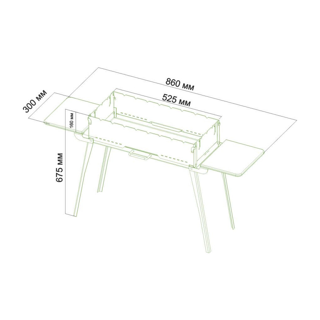 Мангал Mousson Germes 8 IBR (7954) - зображення 12