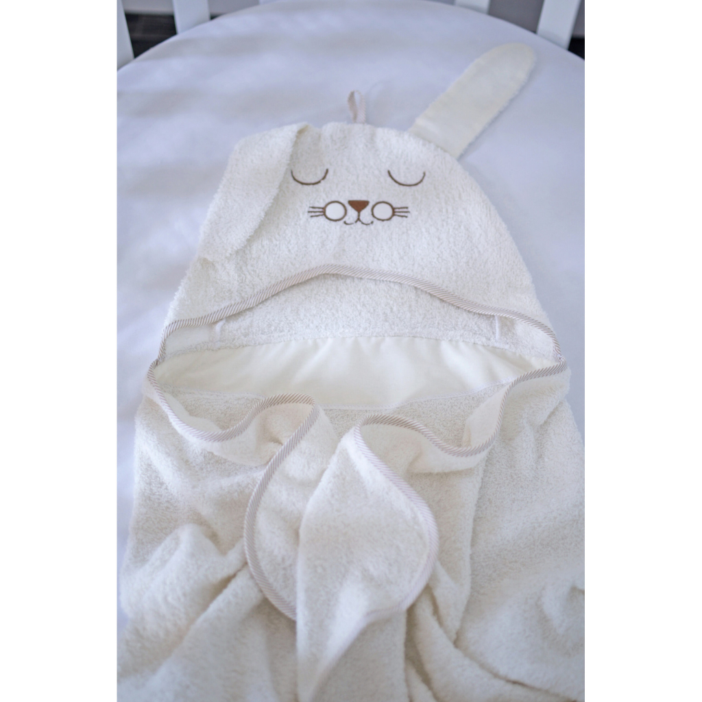 Пелюшки для малюків Верес Пелюшка для купання Baby Veres "Bunny milk" 80*120 (190.07-1) - зображення 2