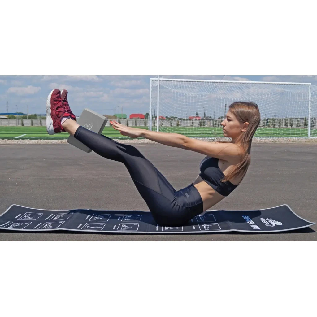 Блок для йоги PowerPlay Yoga Brick Сірий (PP_4006_Grey_Yoga_Brick) - зображення 7