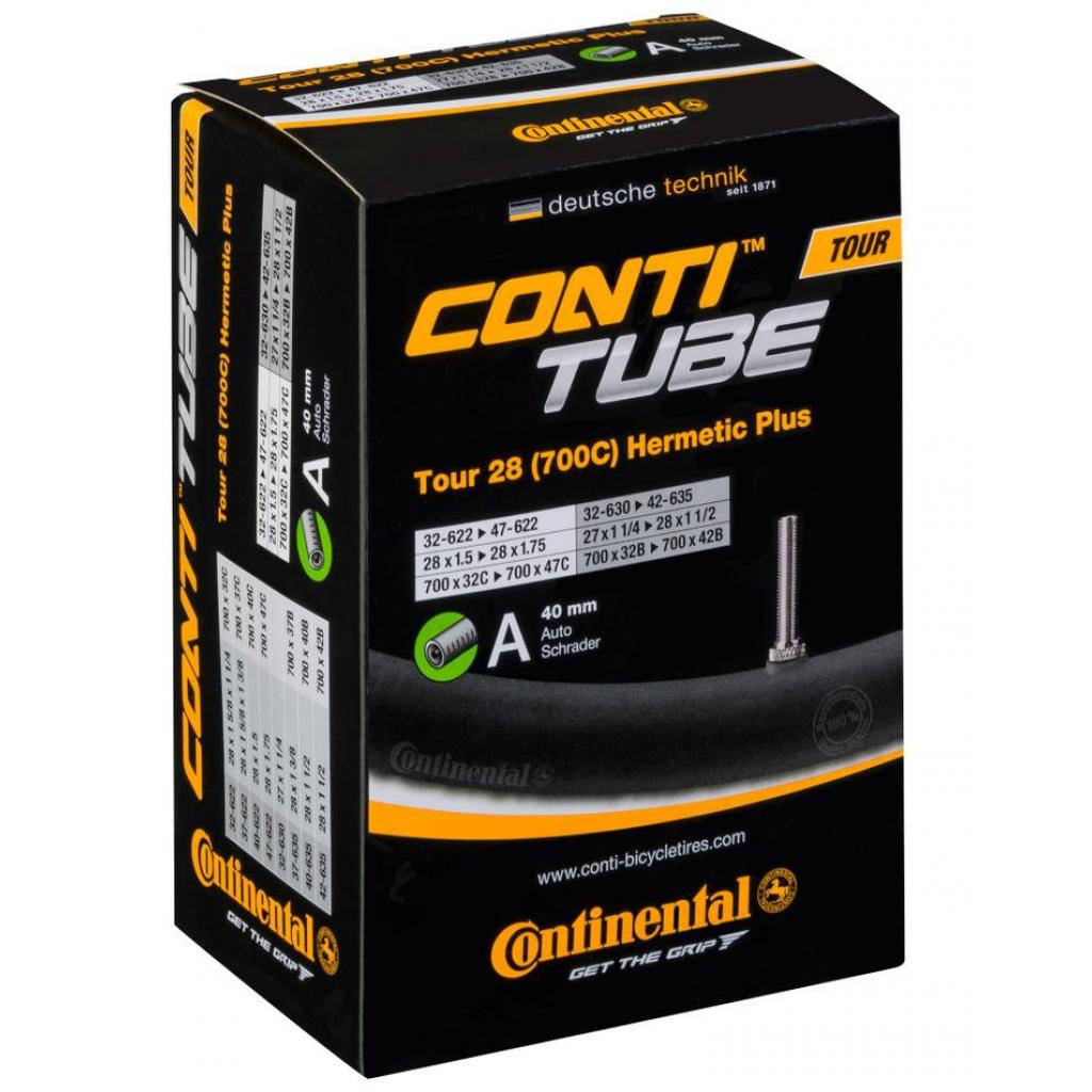 Велосипедна камера Continental Tour 28" Hermetic Plus 32-622 / 42-635 RE AV40mm (182101) - зображення 1