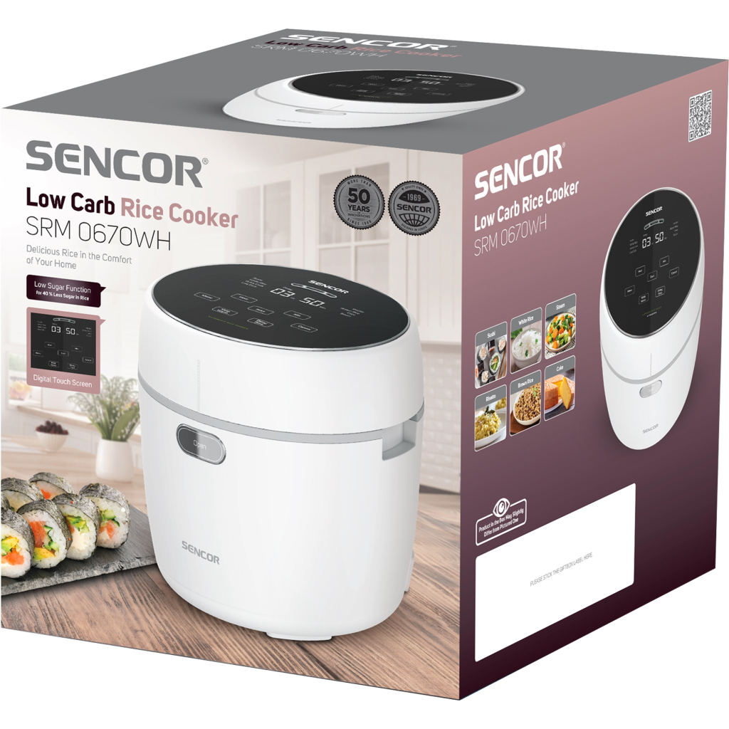 Мультиварка Sencor SRM0670WH - зображення 10