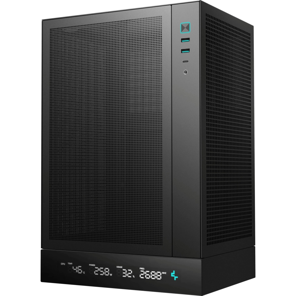 Корпус Deepcool CH170 Digital Black (R-CH170-BKNPI0D-G-1) - зображення 8