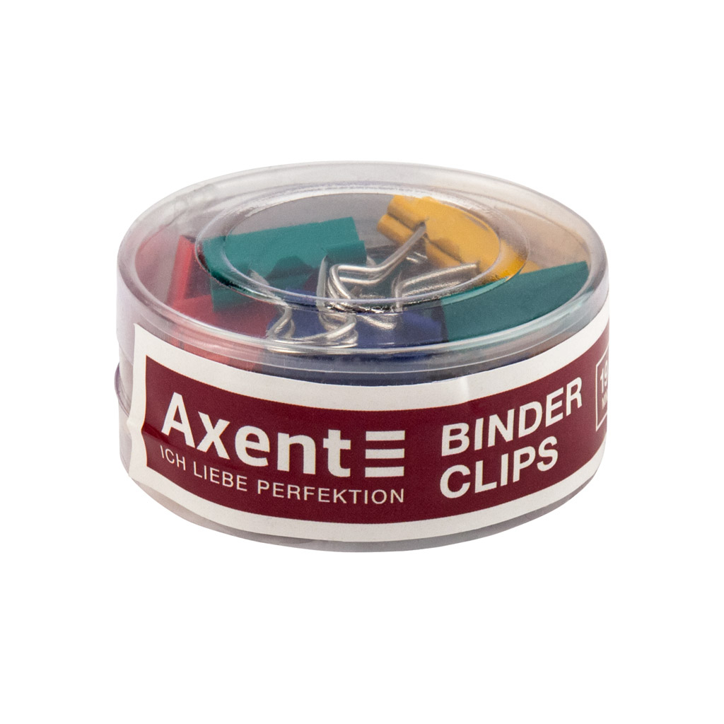 Біндер металевий Axent 19 мм, 12шт, color (4409-A) - зображення 2