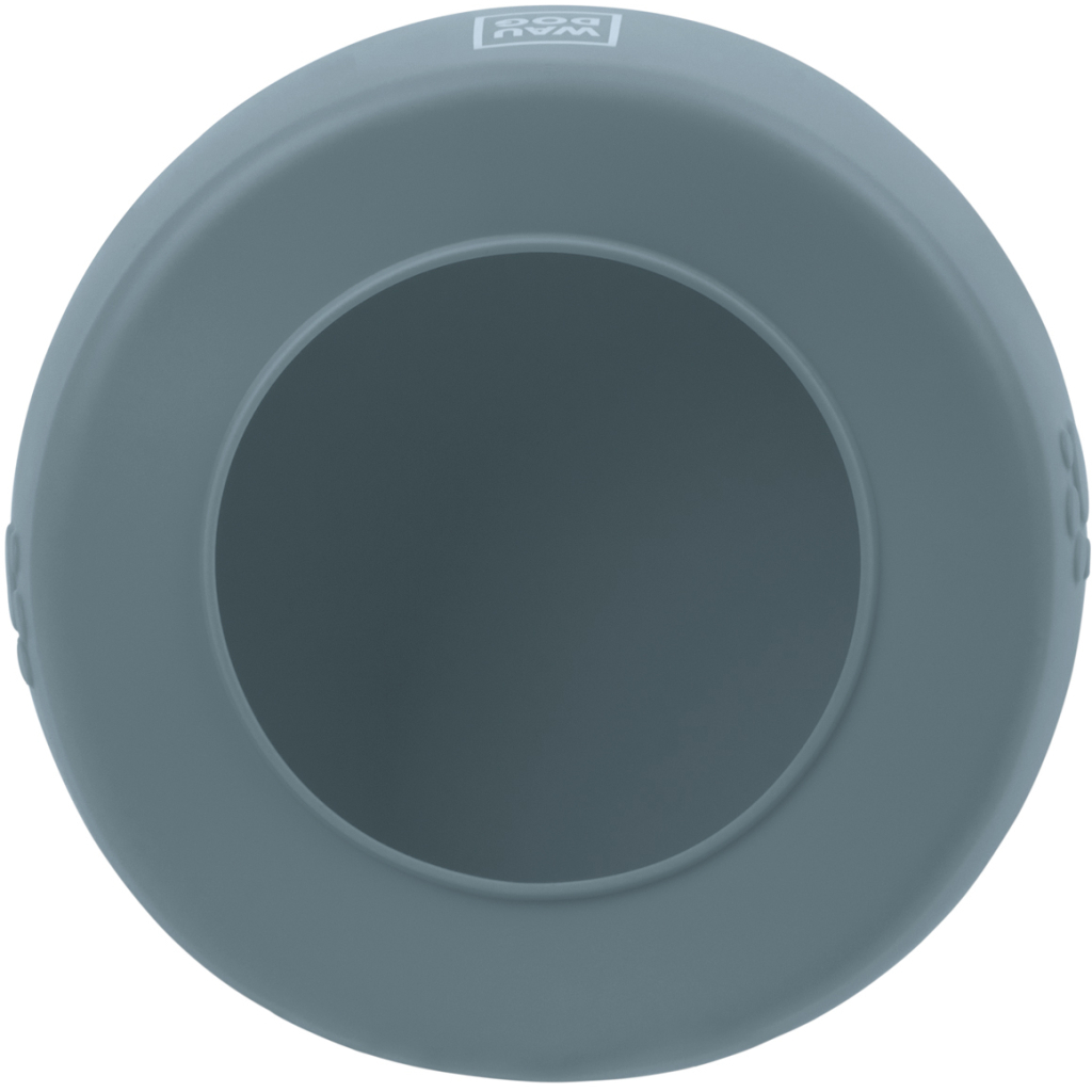 Посуд для собак WAUDOG Silicone Миска-непроливайка 750 мл сіра (507811) - зображення 2