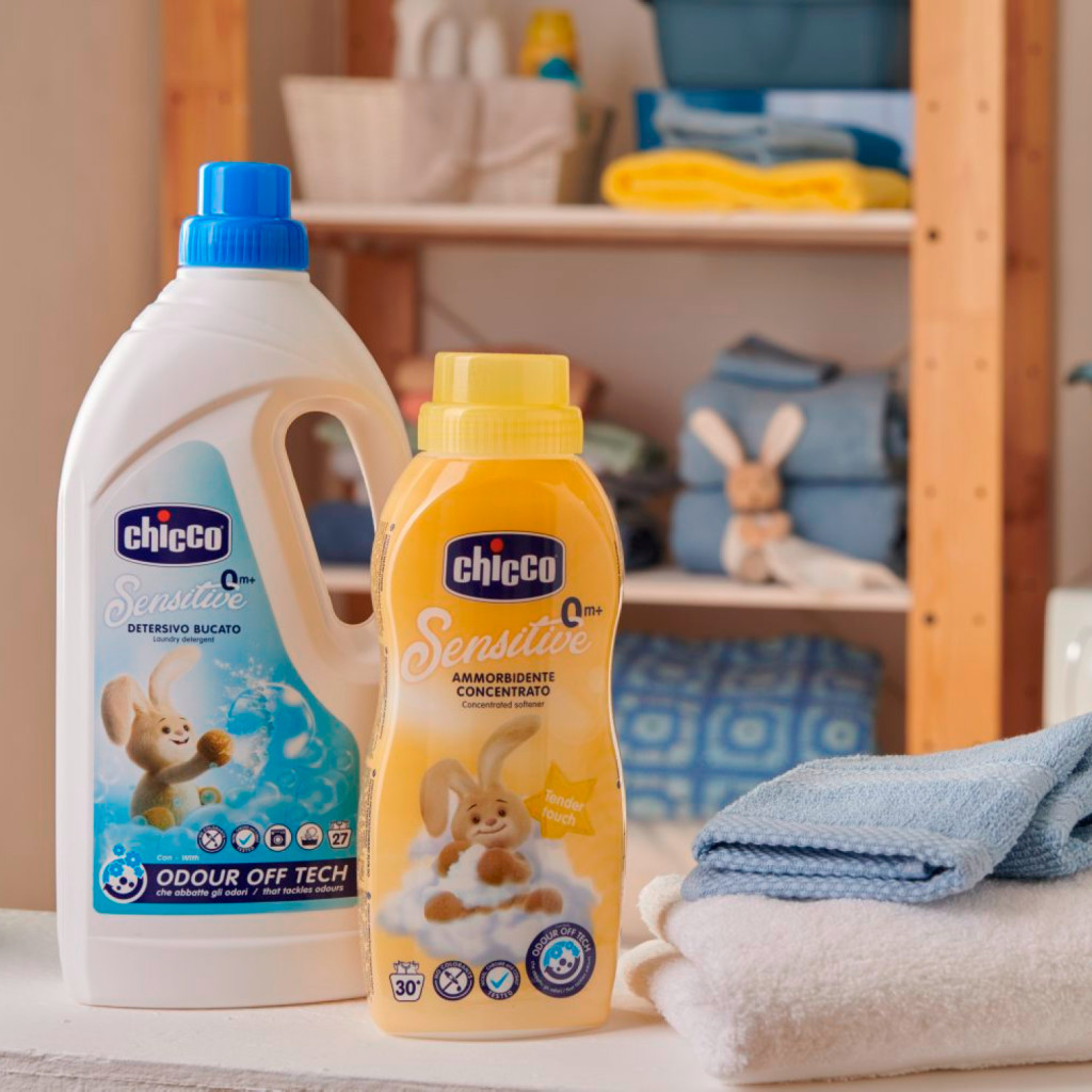 Гель для прання Chicco Sensitive для дитячих речей 1.5 л (8058664122325) - изображение 9