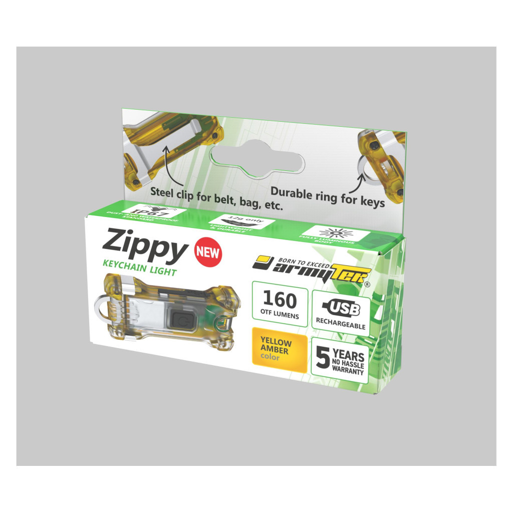Ліхтар Armytek Zippy Yellow (F06001Y) - зображення 5