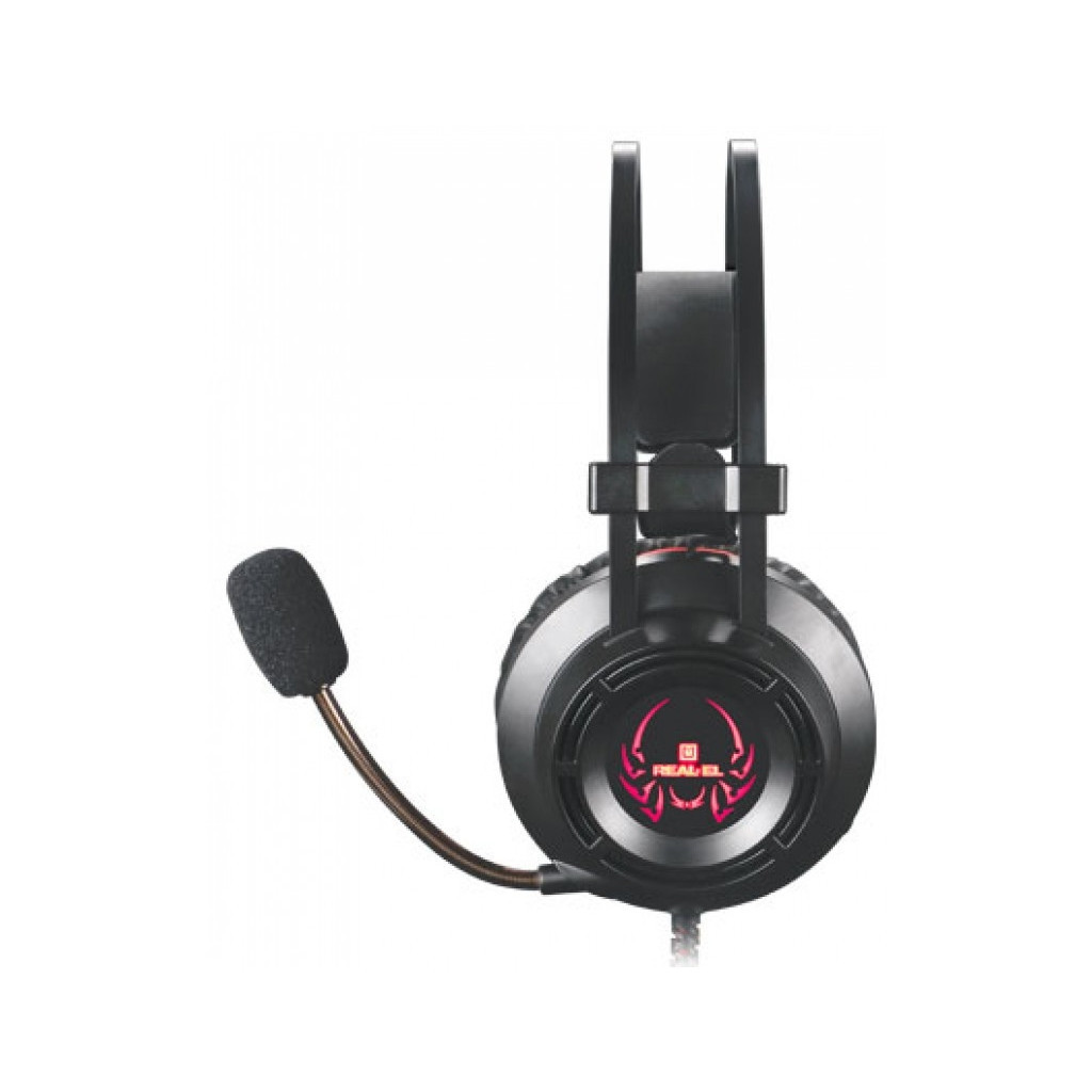 Навушники REAL-EL GDX-7450 Black - зображення 5