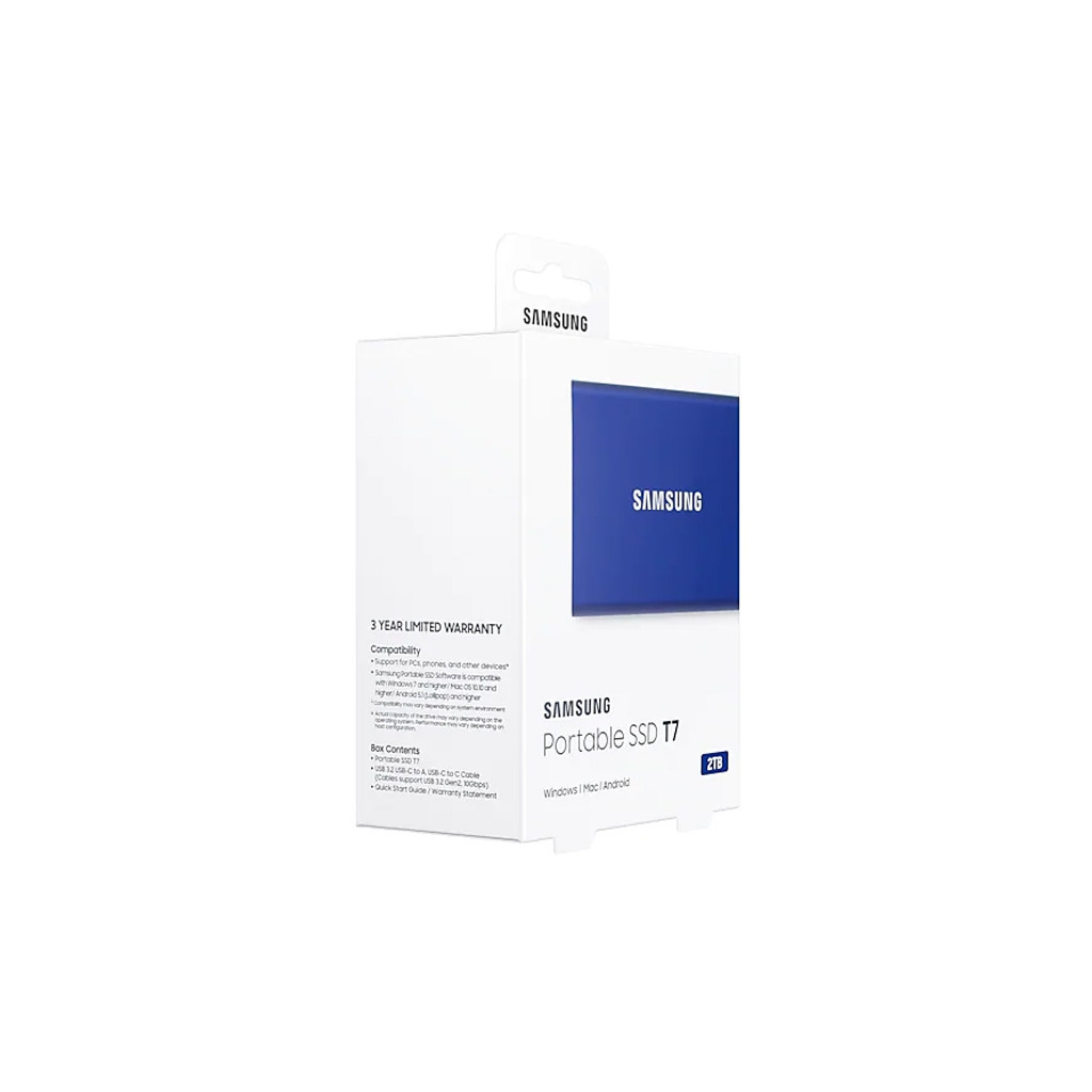 Накопичувач SSD USB 3.2 2TB T7 Samsung (MU-PC2T0H/WW) - изображение 9