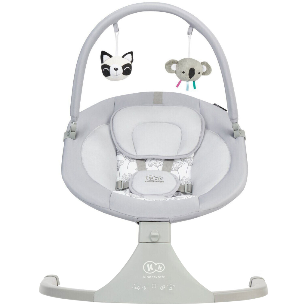 Крісло-гойдалка Kinderkraft Luli Gray (5902533915668) - зображення 1