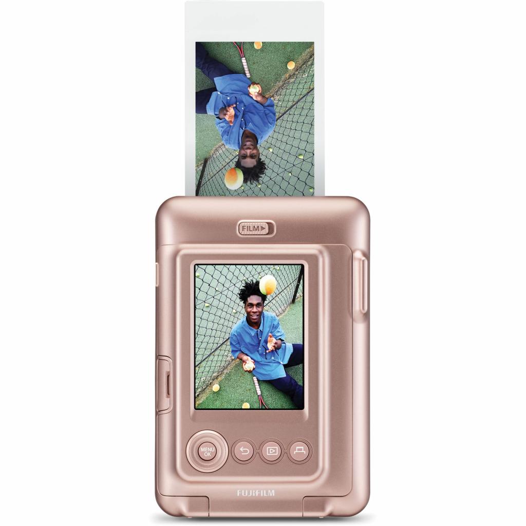 Камера миттєвого друку Fujifilm INSTAX Mini LiPlay Blush Gold (16631849) - зображення 5