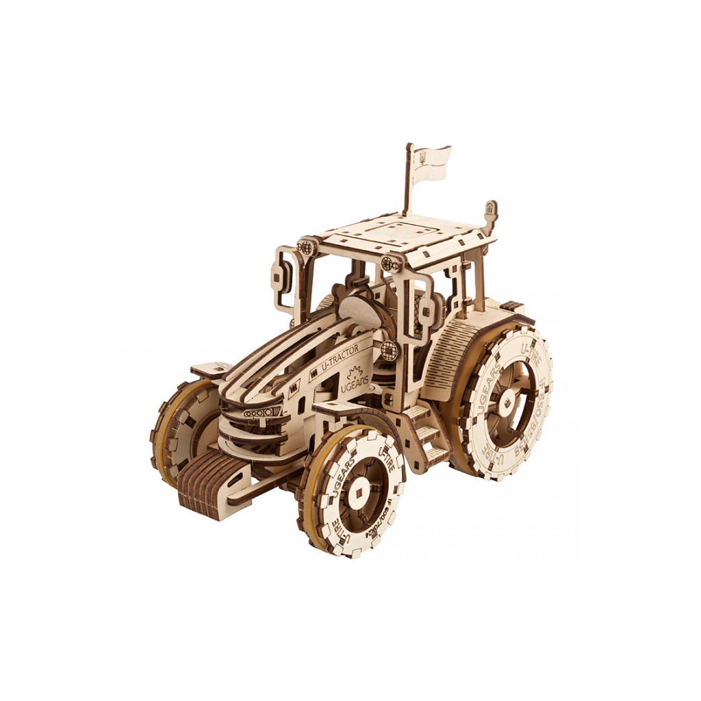 Конструктор Ugears Трактор перемагає (6337390) - зображення 2