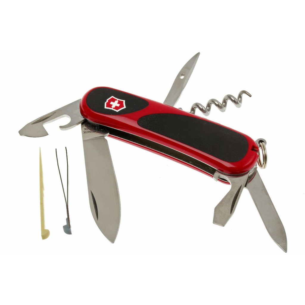Ніж Victorinox Evolution Grip черный / красный (2.3803.C) - зображення 2