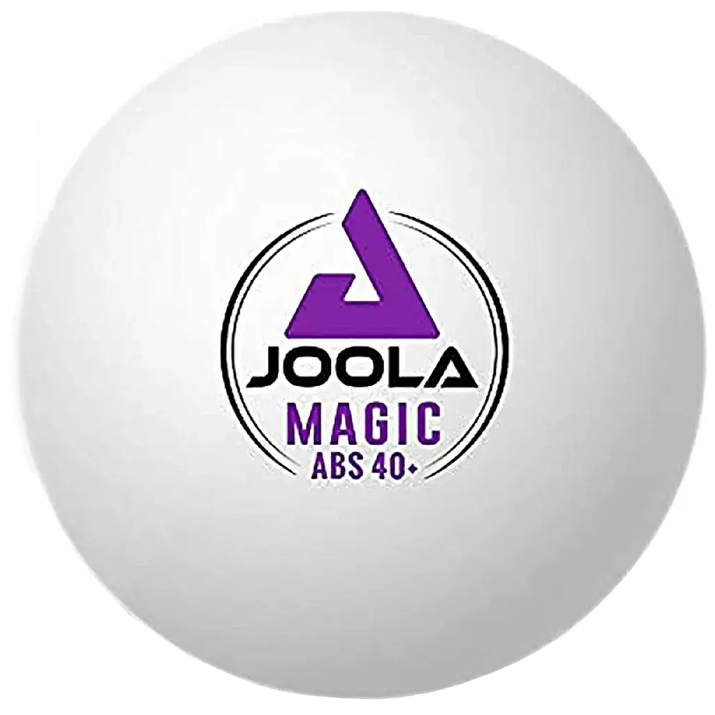 М'ячик для настільного теніса Joola Magic ABS 40+ White 72 шт (44216) (930813) - зображення 1