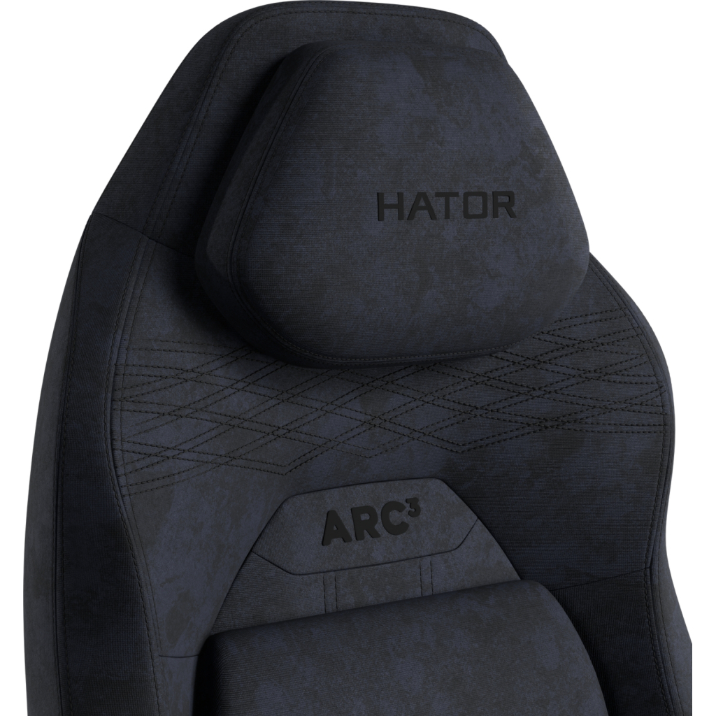 Крісло ігрове Hator Arc 3 S Velour Black (HTC3440S) - зображення 8
