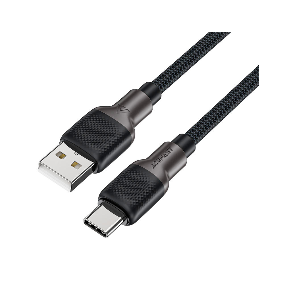 Дата кабель USB 2.0 AM to USB-C 1.2m 3.0A silicone braid Acefast (6974316283126) - зображення 3