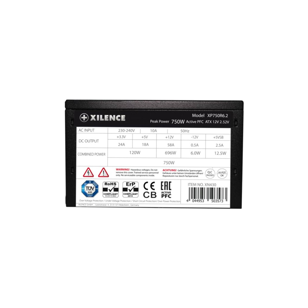 Блок живлення Xilence 750W (XP750R6.2) - изображение 7