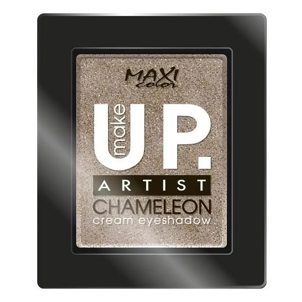 Тіні для повік Maxi Color Make Up Artist Chameleon Cream Eyeshadow 06 - Шоколадний коктейль (4823097122518) - изображение 1