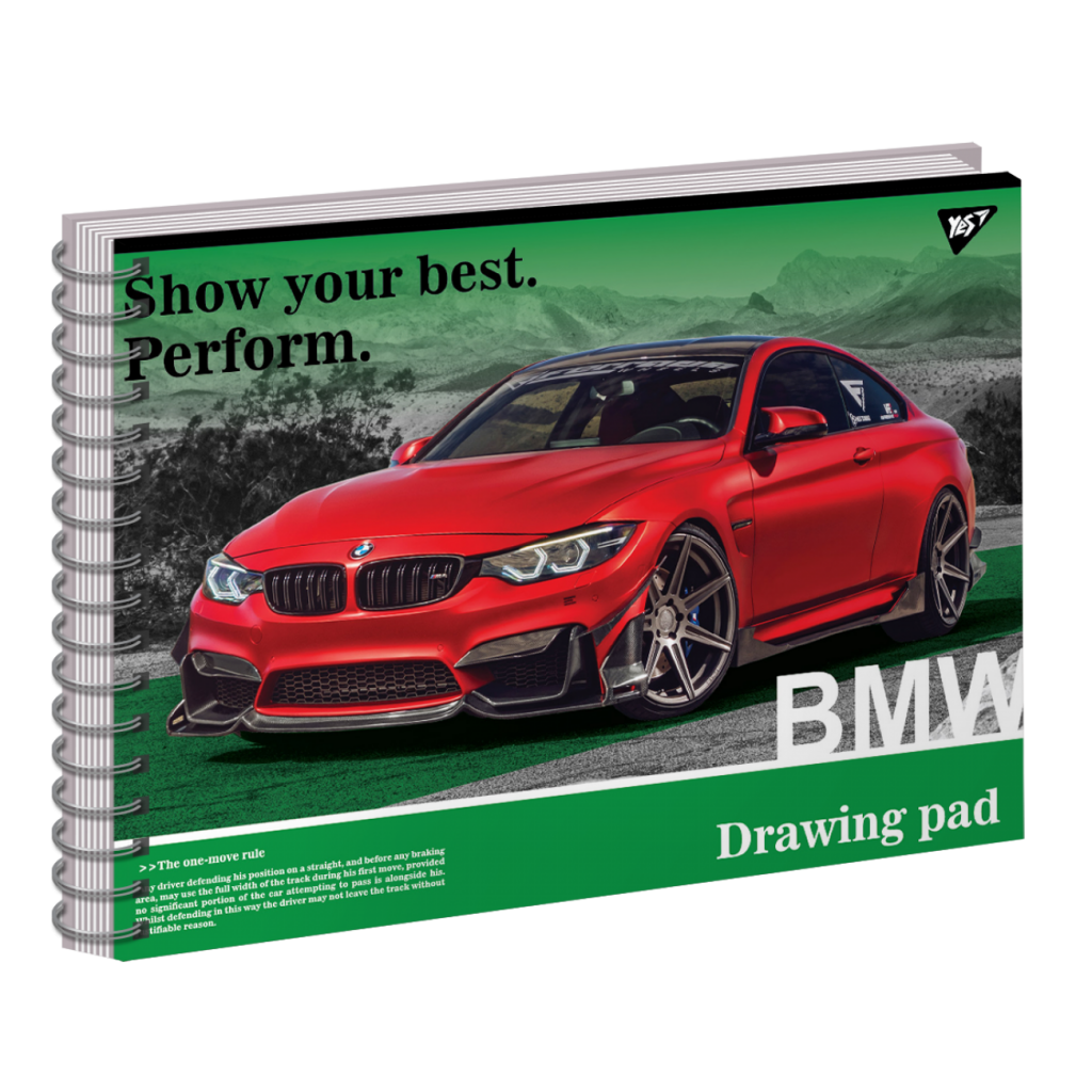 Альбом для малювання Yes А4 SHOW YOUR BEST на спіралі, 30 аркушів (130449) - зображення 1