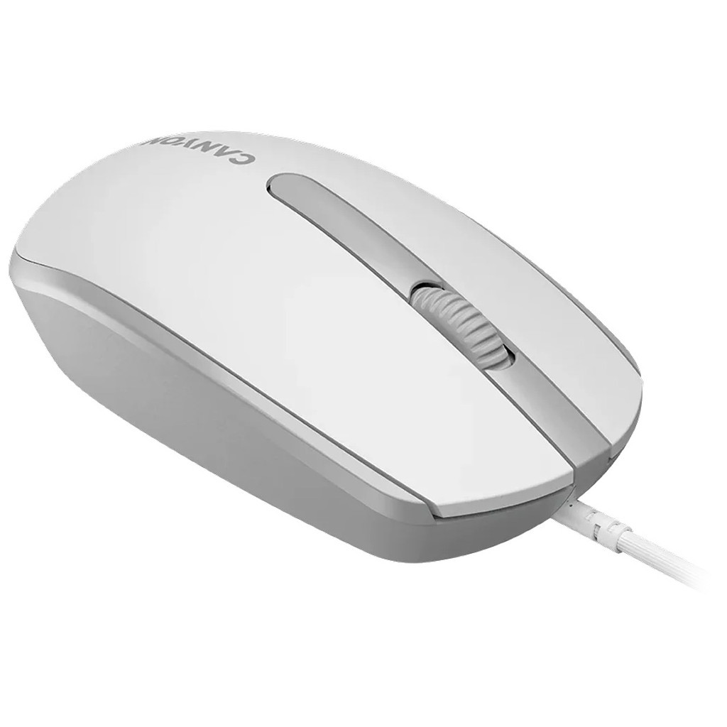 Мишка Canyon M-10 USB White Grey (CNE-CMS10WG) - зображення 5