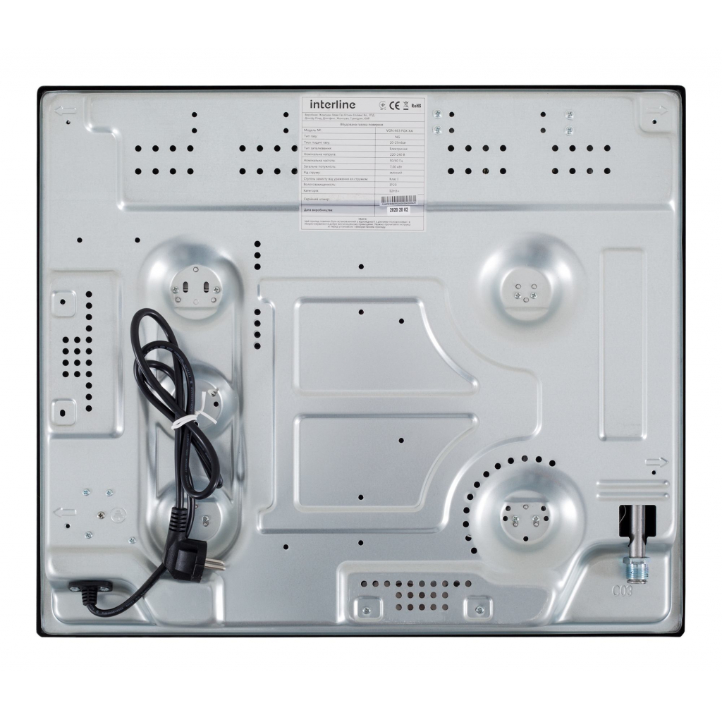Варочна поверхня Interline VGN 463 FGK XA - зображення 8