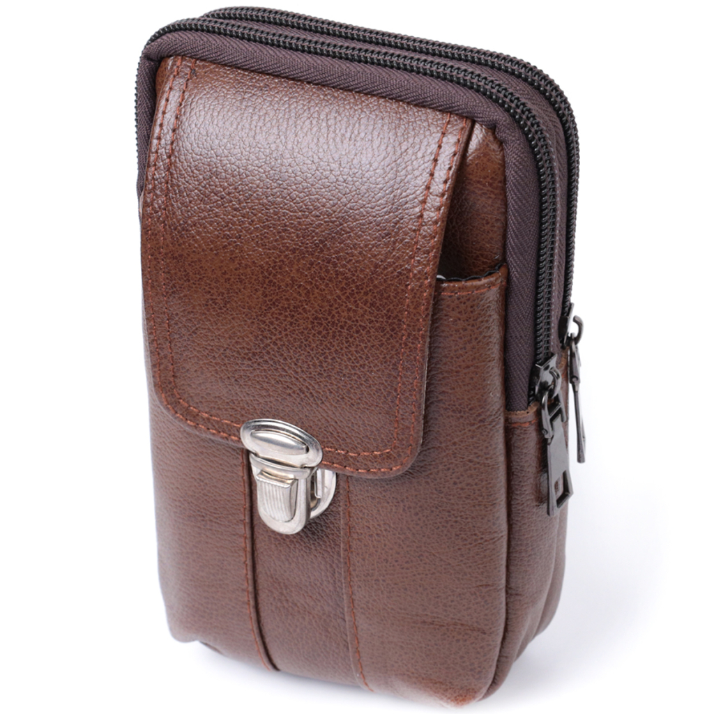 Сумка Vintage З натуральної шкіри Коричнева (22738) - зображення 1