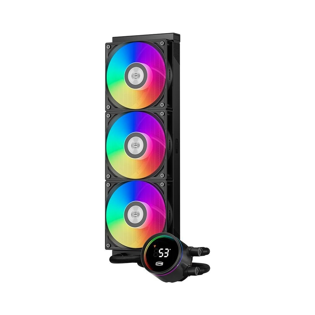 Система рідинного охолодження PcCooler DA360 Pro ARGB Digital BK - зображення 2
