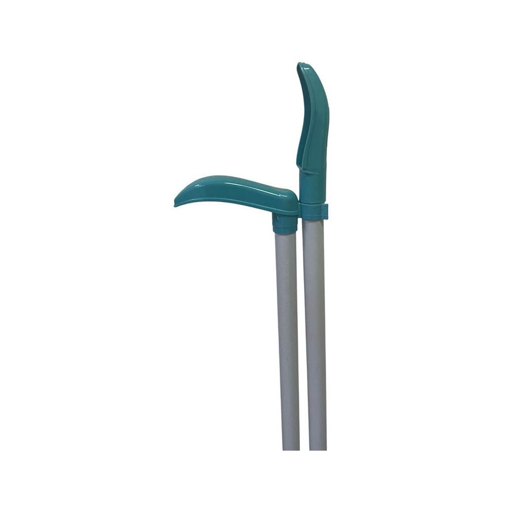 Комплект для прибирання Planet Household Royal Совок зі щіткою Бірюзовий (20301) - изображение 4