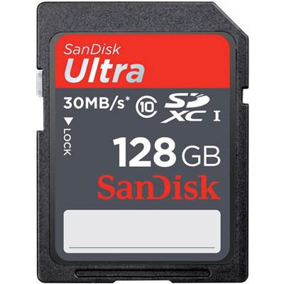 Карта пам'яті SanDisk 128Gb SDHC Ultra Class 10 UHS-I (SDSDU-128G-U46) - зображення 1