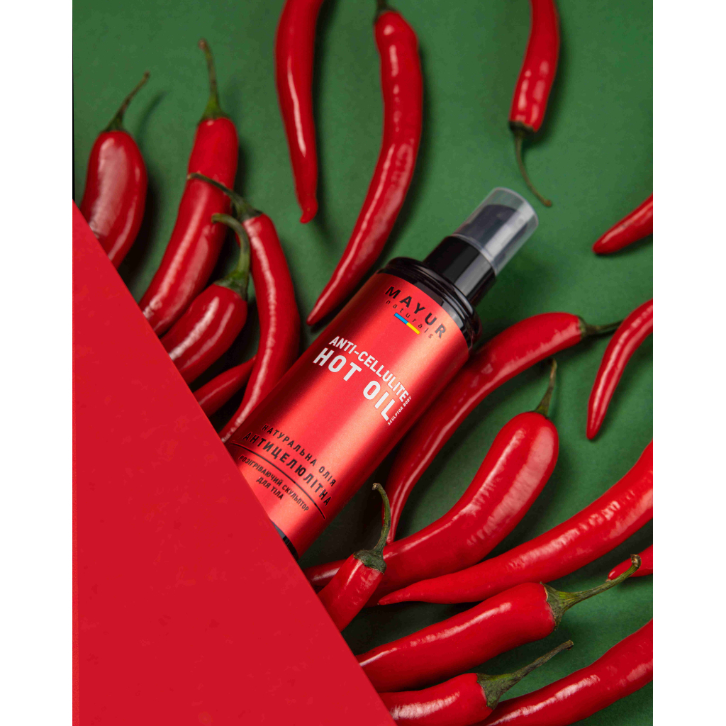 Олія для тіла Mayur антицелюлітна натуральна 120 мл (4820189560760) - зображення 2
