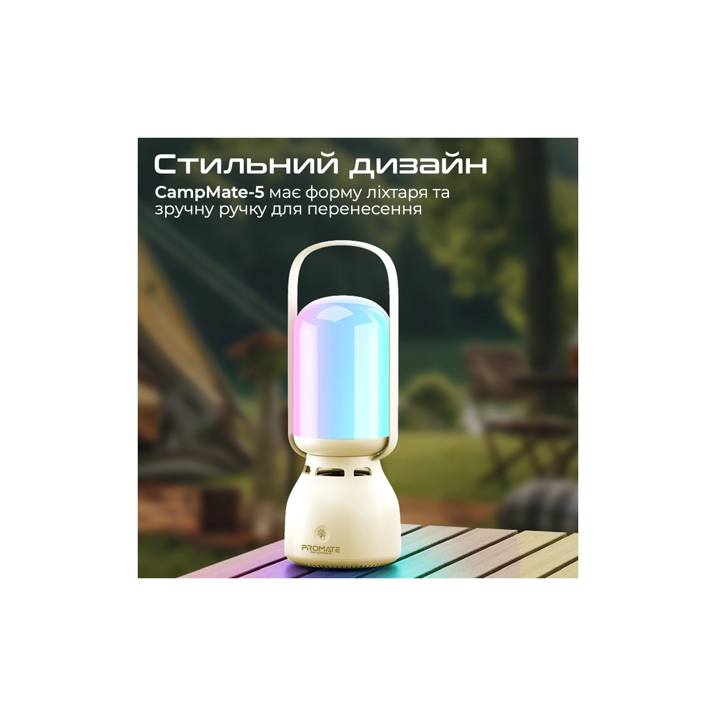 Акустична система Promate Campmate-5 White (campmate-5) - зображення 5