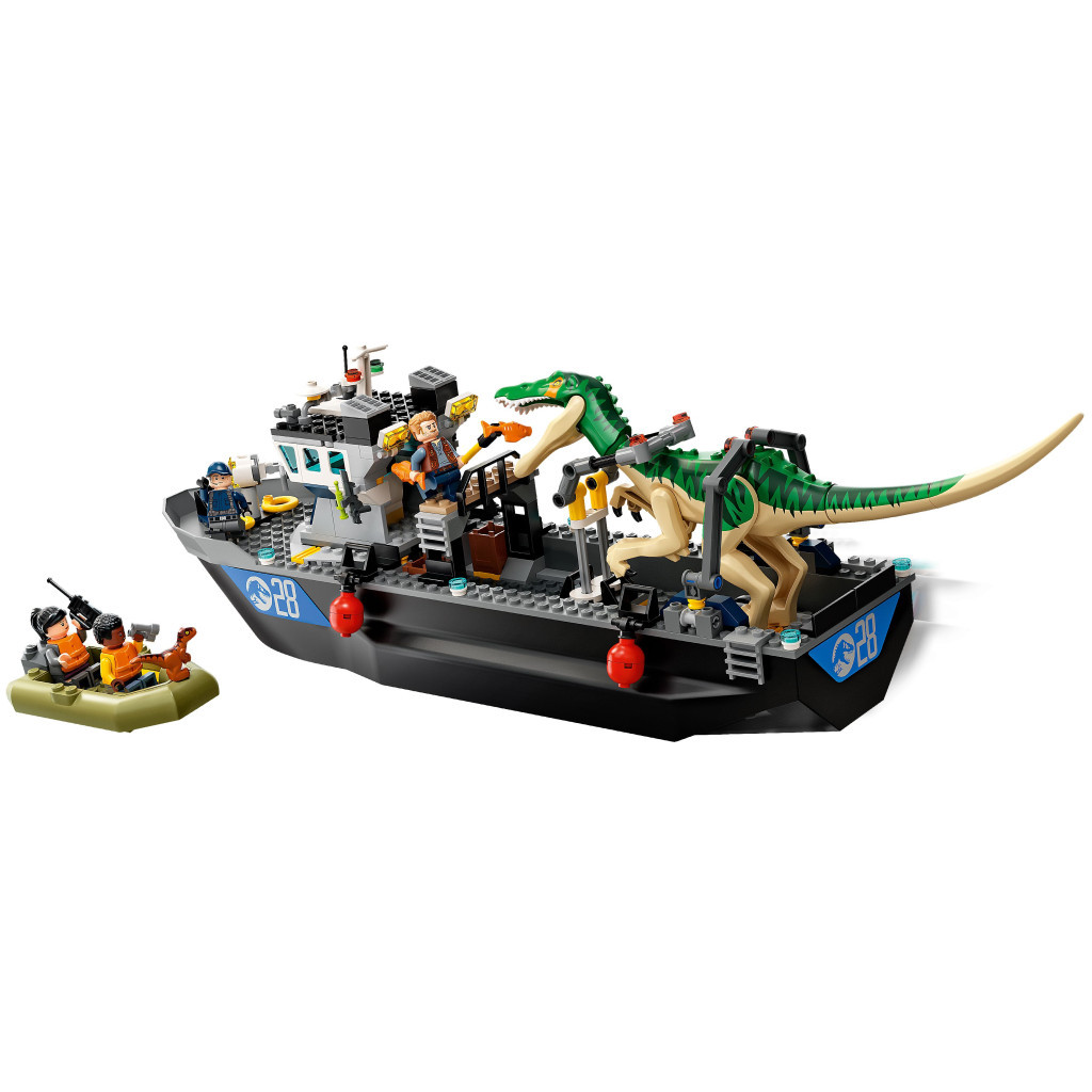 Конструктор LEGO Jurassic World Втеча баріонікса на катері 308 деталей (76942) - зображення 7