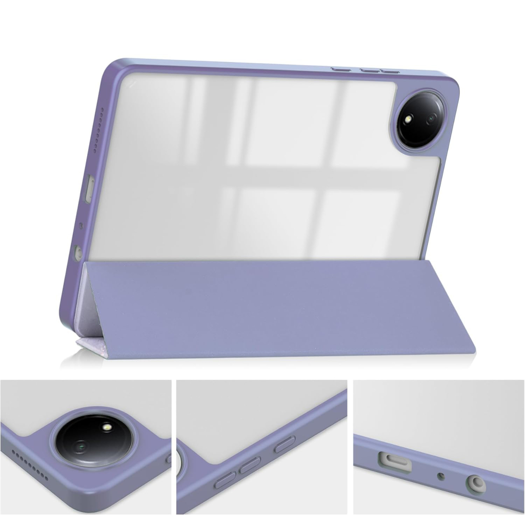 Чохол до планшета BeCover Soft Edge TPU Xiaomi Redmi Pad SE 8.7" Purple Marble (712577) - зображення 6