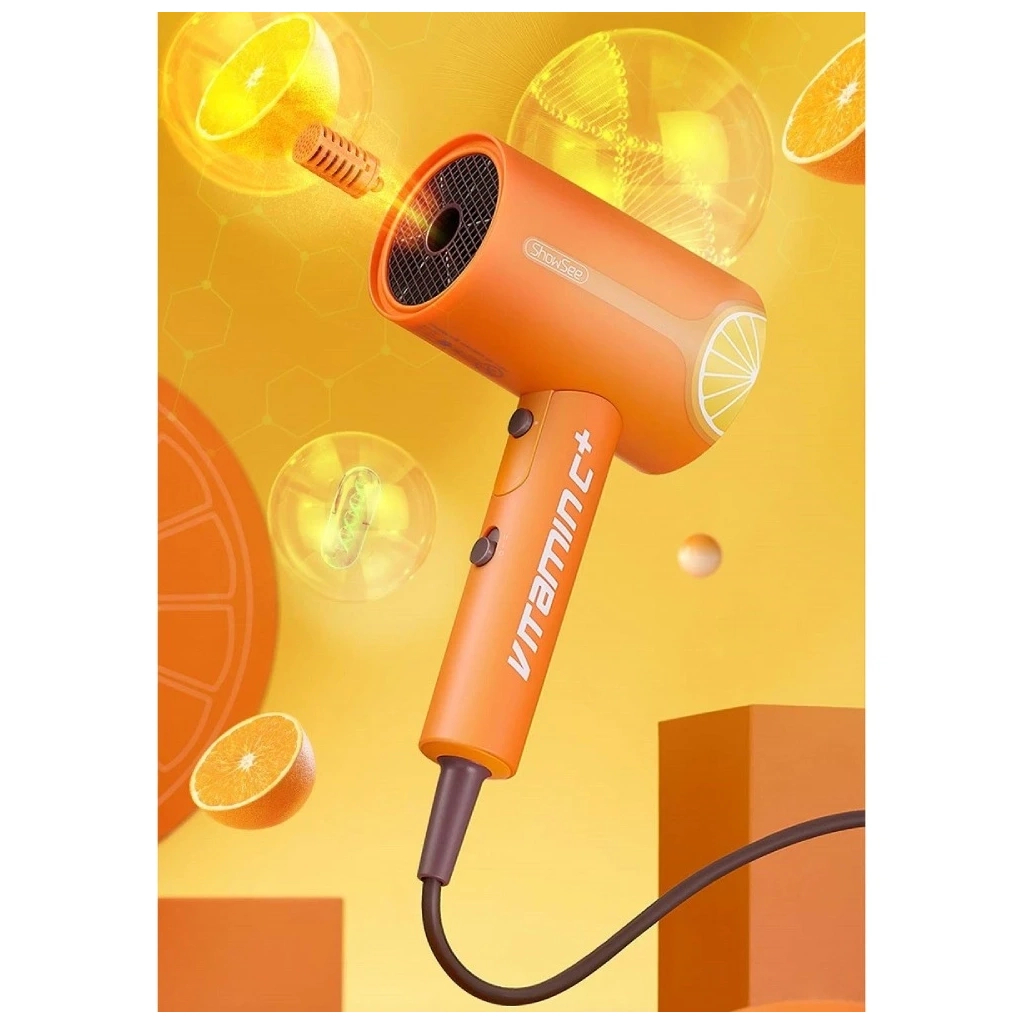 Фен Xiaomi ShowSee Electric Hair Dryer Vitamin C+ VC100-A Orange (Ф28399) - зображення 4