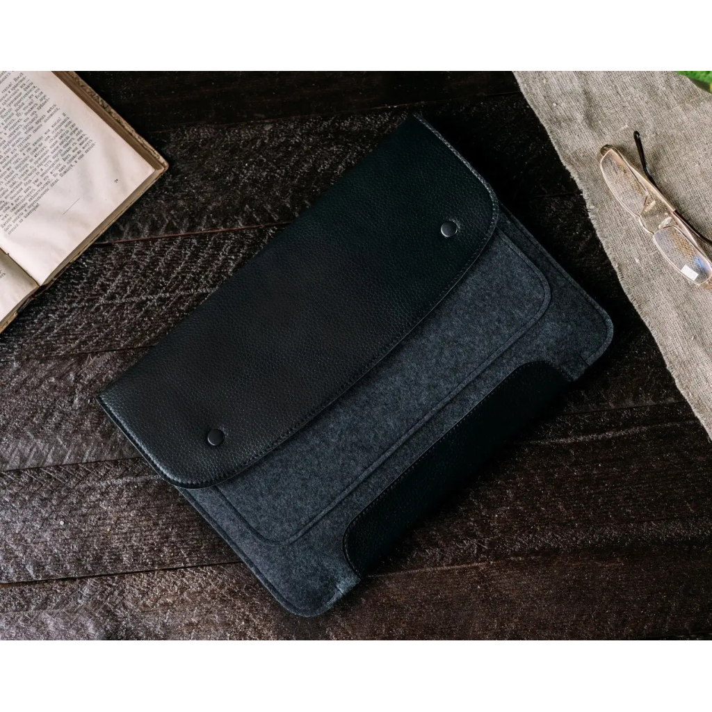 Чохол до ноутбука Gmakin 14" Macbook Pro, button, Black (GM01-14) - зображення 7