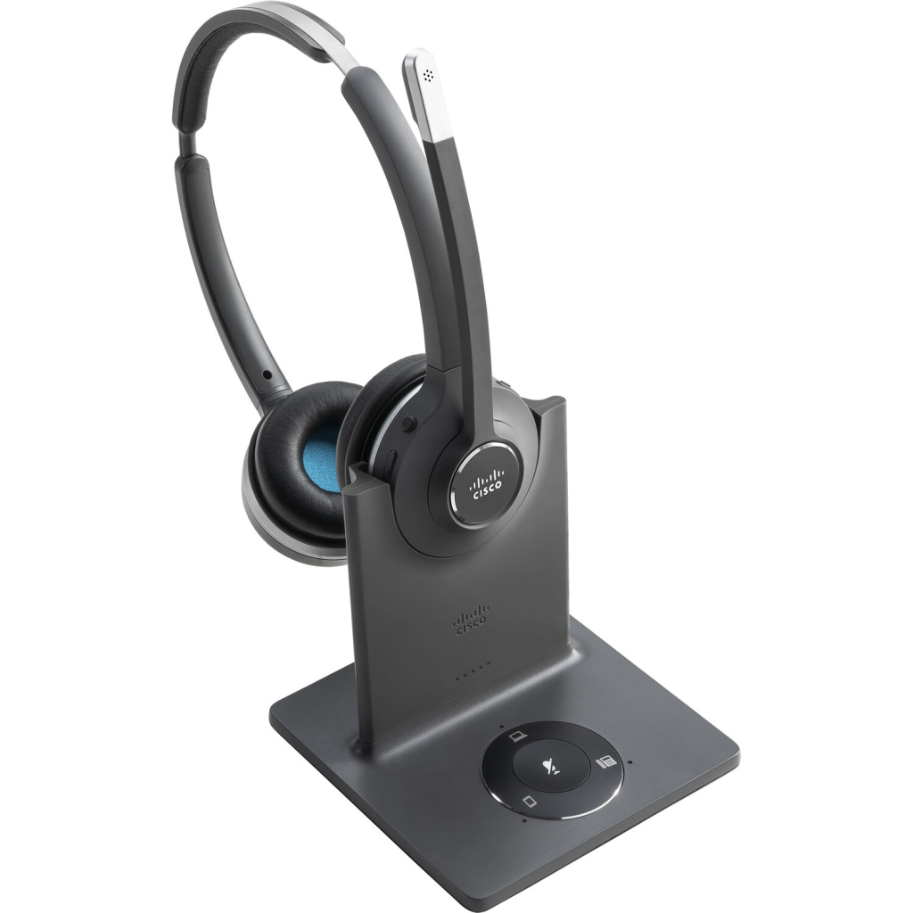 Навушники Cisco 562 Wireless Dual Headset Standard Base Station EU Black (CP-HS-WL-562-S-EU=) - зображення 1