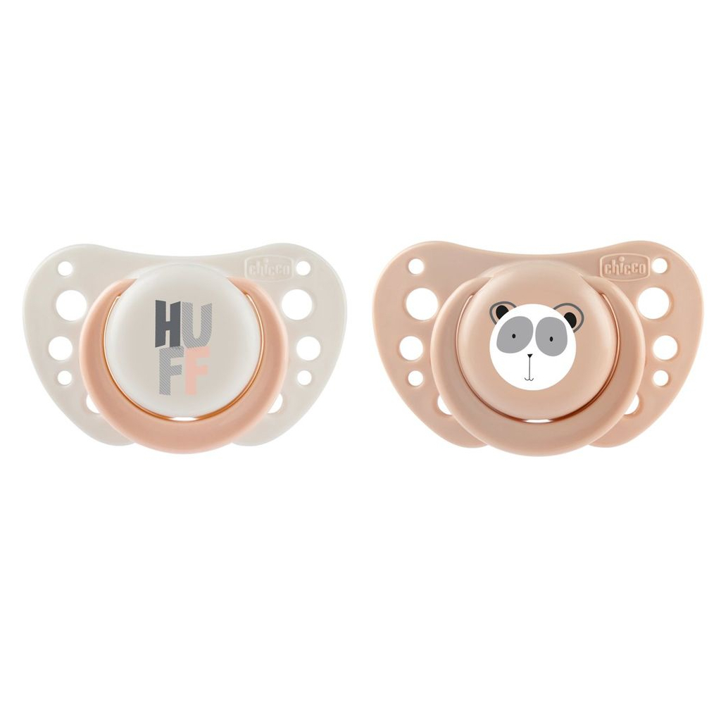 Пустушка Chicco Physioforma Air силіконова від 2 до 6 місяців Для дівчаток 2 шт (75031.33) - зображення 1