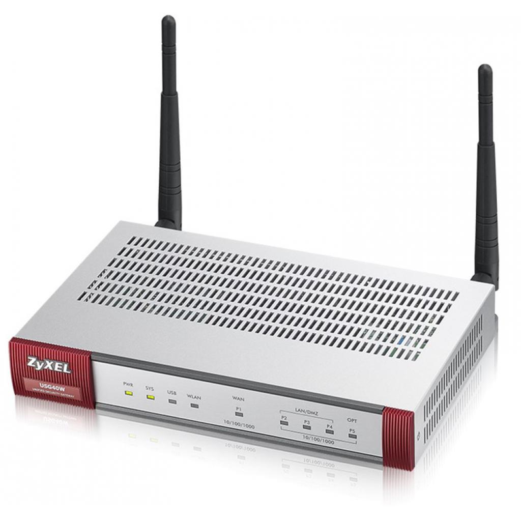 Маршрутизатор ZyXel USG40W-EU0102F - зображення 3